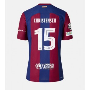 Barcelona Andreas Christensen #15 Koszulka Podstawowych 2023-24 Krótki Rękaw